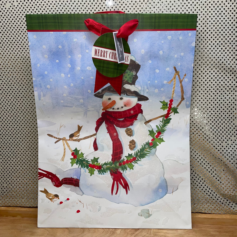 Snowman Gift Bag XXL