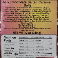 Milk Chocolate Salted Caramel Balls