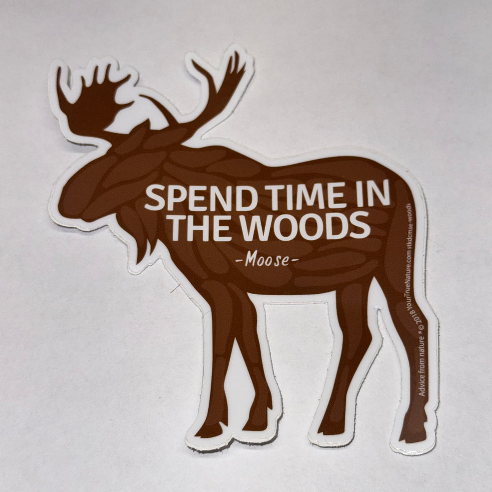 Your True Nature Moose Sticker