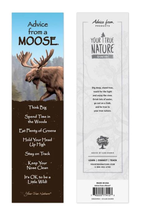 Your True Nature Moose Bookmark