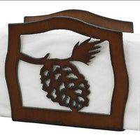 Rustic Iron Napkin Holder