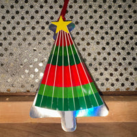 
              Red and Green Tree Gift Tag
            