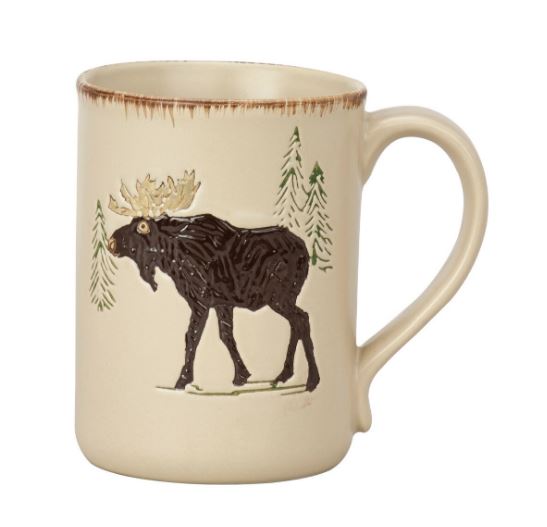 Rustic Retreat Mug - Moose