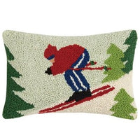 Skier Hook Pillow