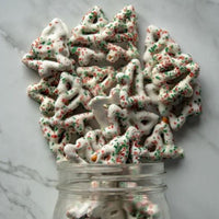 Sprinkle Tree Pretzels