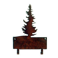 Rustic Iron Tree - 2 Hooks