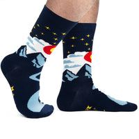 
              The Mountains Are Calling (Colorado) Socks
            