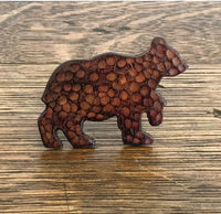 
              Bear Napkin Rings Patina
            