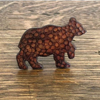 Bear Napkin Rings Patina