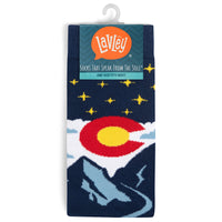 
              The Mountains Are Calling (Colorado) Socks
            