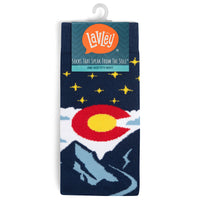 The Mountains Are Calling (Colorado) Socks