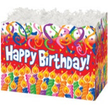 Birthday Candles Basket Box