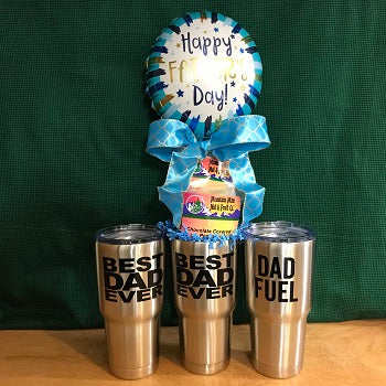 Dad Fuel Stainless Tumbler w/Treats