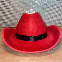 
              Red Cowboy Hat
            