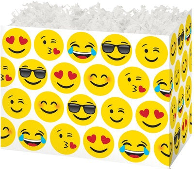 Emoticons Basket Box - SMALL ONLY| Mountain Man Vail