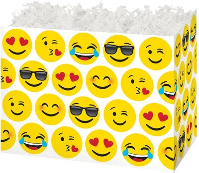 Emoticons Basket Box - SMALL ONLY