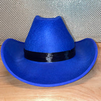 Blue Cowboy Hat