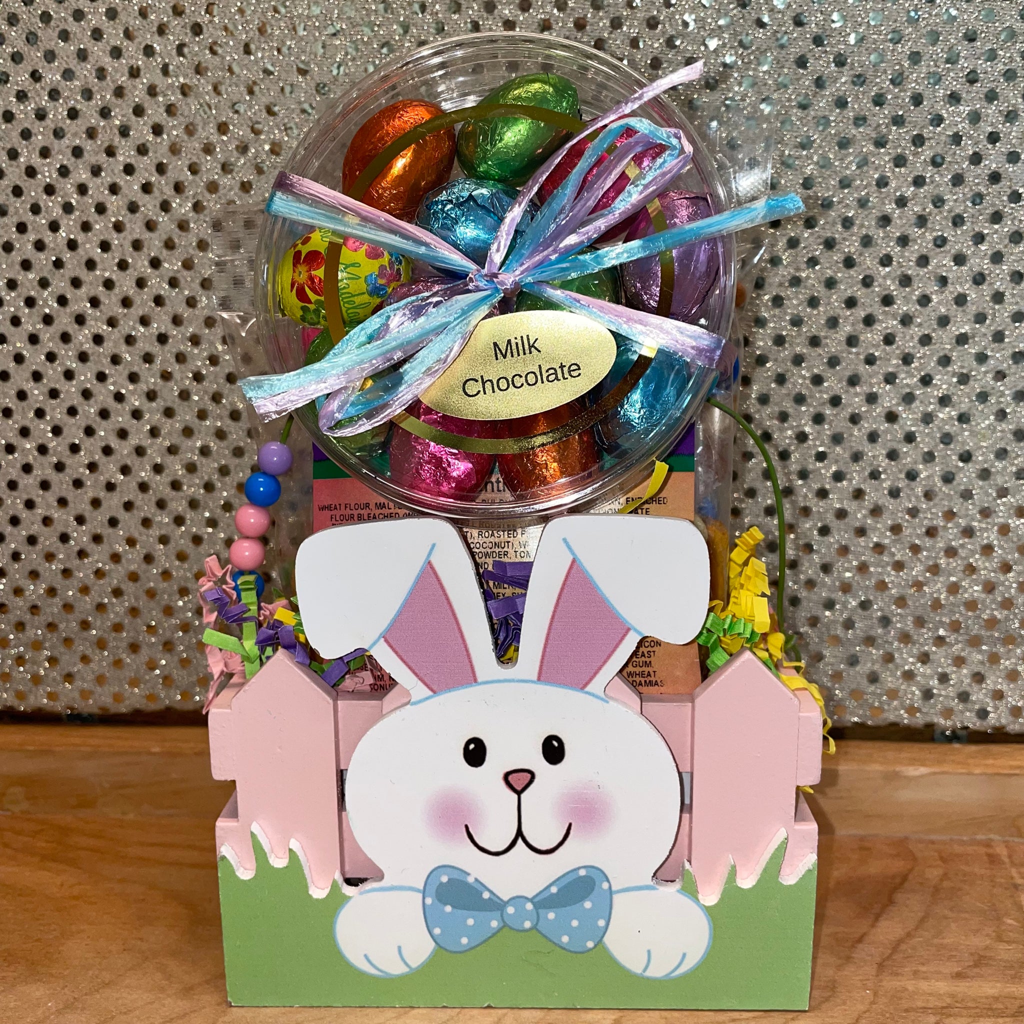 Felt Bunny Pants Gift Basket