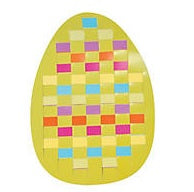 Easter Egg Weaving Mat Kit