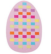 Easter Egg Weaving Mat Kit