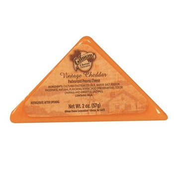 Wisconsin Cheddar Cheese Triangle 2oz