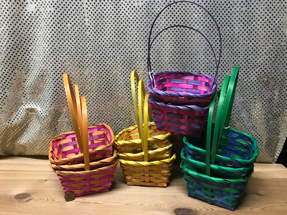 Bamboo Easter Basket - Small 5x5.5