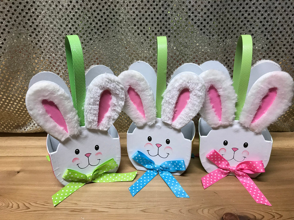 Bunny Head Gift Basket