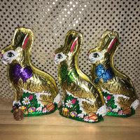 
              Solid Gold-Foiled Milk Chocolate Rabbit 6oz
            