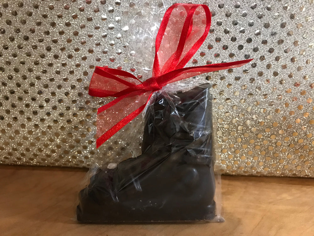 Milk or Dark Chocolate Ski Boot 4oz