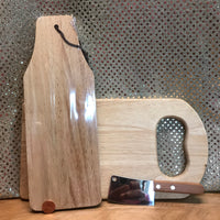 
              Wood Cutting Board and/or Cleaver
            