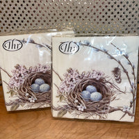 Birds Nest Beverage Napkins