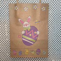 Bunny Brown Gift Bag