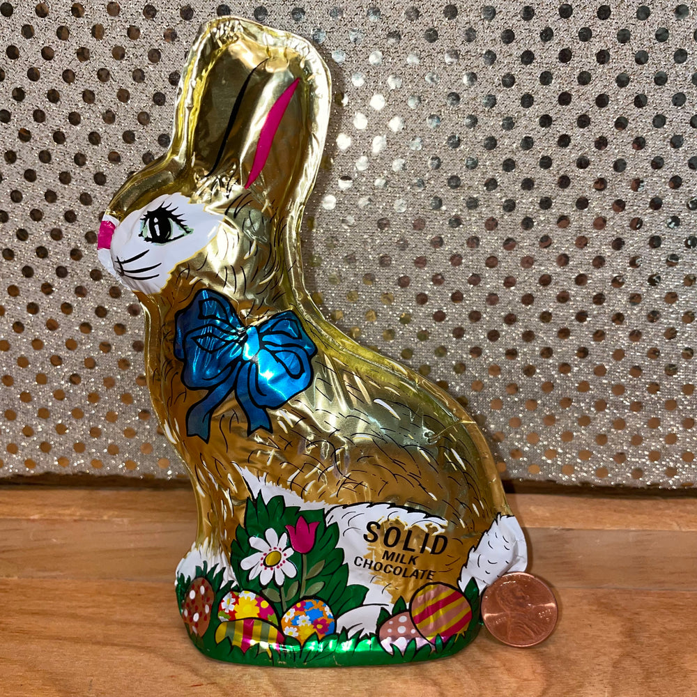 Madelaine Solid Gold-Foiled Milk Chocolate Rabbit