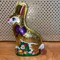 Solid Gold-Foiled Milk Chocolate Rabbit 6oz