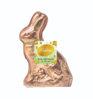 Dark Chocolate Rabbit in Gold Foil 6oz