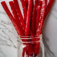 
              west coast style red licorice
            